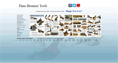 Desktop Screenshot of hansbrunnertools.com